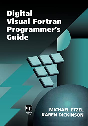 Beispielbild fr Digital Visual Fortran Programmer's Guide (HP Technologies) zum Verkauf von More Than Words