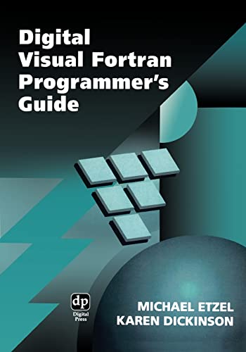 Stock image for Digital Visual Fortran Programmer's Guide (HP Technologies) for sale by More Than Words