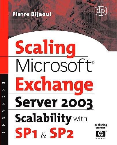 Beispielbild fr Scaling Microsoft Exchange 2000: Create and Optimize High-Performance Exchange Messaging Systems zum Verkauf von Buchpark