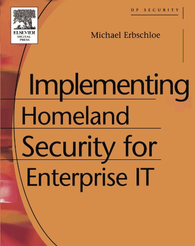 Imagen de archivo de Implementing Homeland Security for Enterprise IT a la venta por HPB-Red