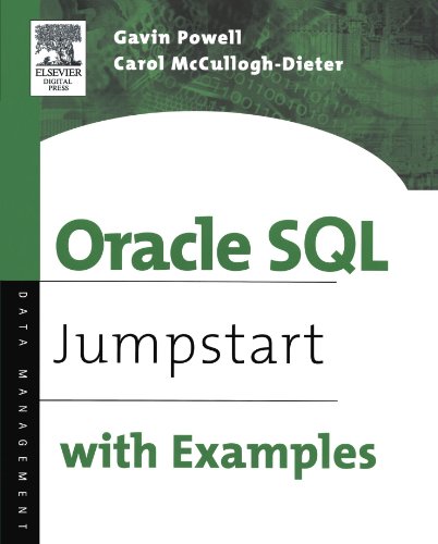 Beispielbild fr Oracle SQL : Jumpstart with Examples zum Verkauf von Better World Books