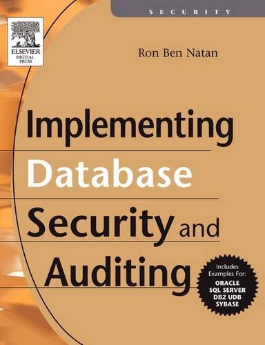 Beispielbild fr Implementing Database Security and Auditing zum Verkauf von ZBK Books