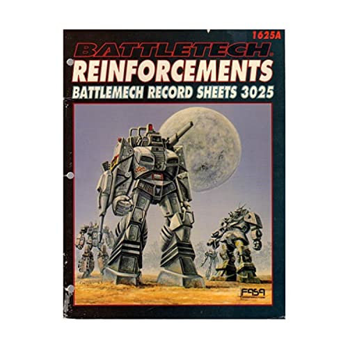 9781555601522: Battletech Reinforcements - Battlemech Record Sheets 3025