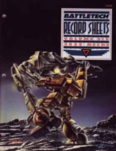 Stock image for Battletech Record Sheets Volume Six: 3055 Mechs #1668 for sale by SecondSale