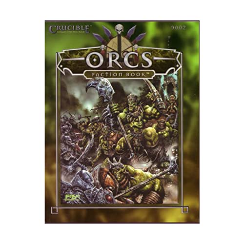 Beispielbild fr Crucible : Orcs Faction Book zum Verkauf von Black and Read Books, Music & Games