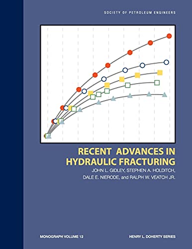 Beispielbild fr Recent Advances in Hydraulic Fracturing (Monograph Vol 12) zum Verkauf von HPB-Red