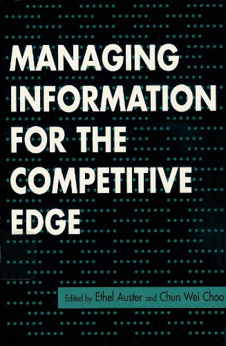 Stock image for Managing Information for the Competitive Edge for sale by Phatpocket Limited