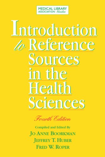 Stock image for Introduction to Reference Sources in the Health Sciences for sale by Phatpocket Limited