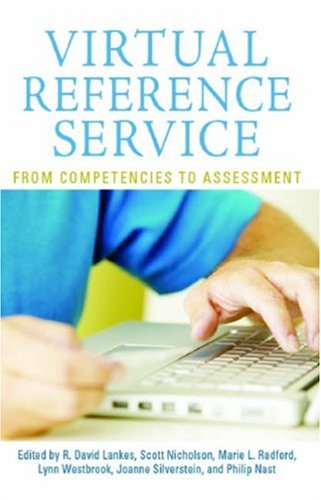 Imagen de archivo de Virtual Reference Service: From Competencies to Assessment (Virtual Reference Desk) a la venta por HPB-Emerald