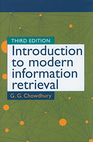 Stock image for Introduction to Modern Information Retrieval, 3rd Edition for sale by HPB-Red