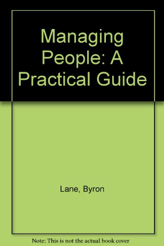 9781555710903: Managing People: A Practical Guide