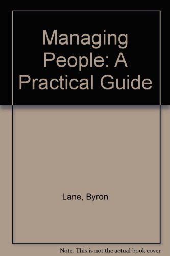 9781555711177: Managing People: A Practical Guide