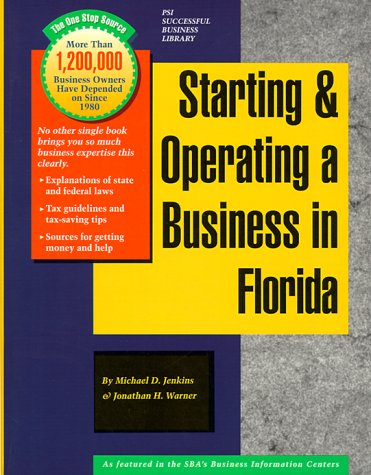 Stock image for Starting and Operating a Business in Florida for sale by ThriftBooks-Dallas