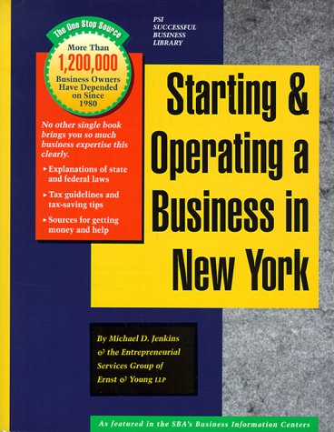 9781555712655: Starting and Operating a Business in New York