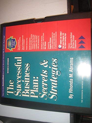 Beispielbild fr The Successful Business Plan (The Successful Business Library) zum Verkauf von medimops