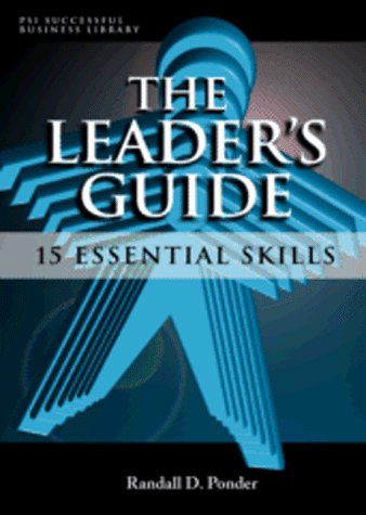 Beispielbild fr The Leader's Guide : 15 Essential Skills zum Verkauf von Better World Books