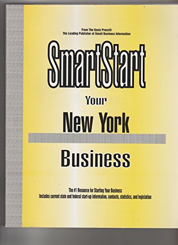 Imagen de archivo de SmartStart Your New York Business a la venta por Books Puddle