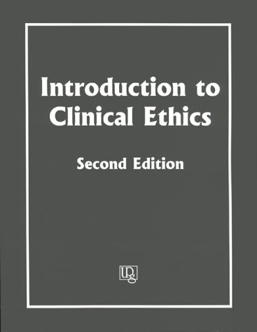 Imagen de archivo de Introduction to Clinical Ethics a la venta por Patrico Books