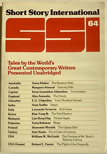 Short Story International (SSI) Volume 11, Number 64 (Tales by the World's Great Contemporary Writers Presented Unabridged, Volume 11) (9781555730147) by Garry Disher; Irena Ioannidou Adamidou