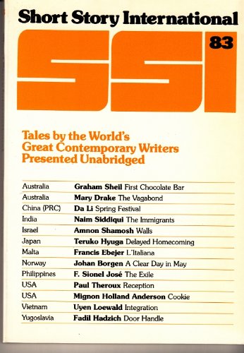 Stock image for Short Story International (SSI) Volume 14, Number 83 (Tales by the World's Great Contemporary Writers Presented Unabridged, Volume 14) for sale by Better World Books