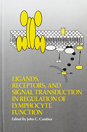 Beispielbild fr Ligands, Receptors and Signal Transduction in Regulation of Lymphocyte Function zum Verkauf von Anybook.com