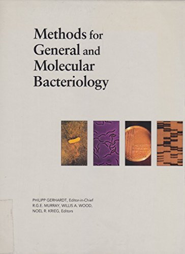 Imagen de archivo de Methods for General and Molecular Bacteriology a la venta por HPB-Red