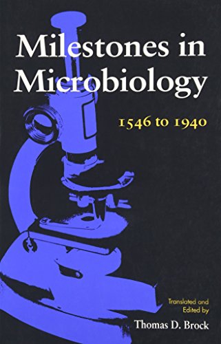 Stock image for Milestones in Microbiology: 1546 To 1940 for sale by HPB-Diamond