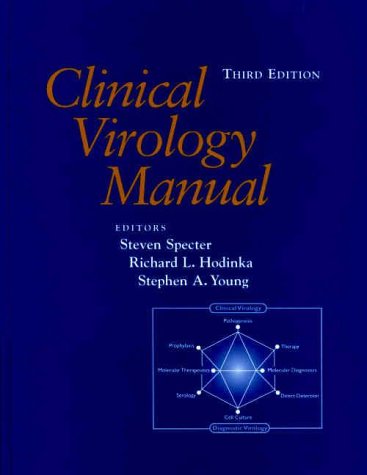 Stock image for Clinical Virology Manual for sale by Mispah books