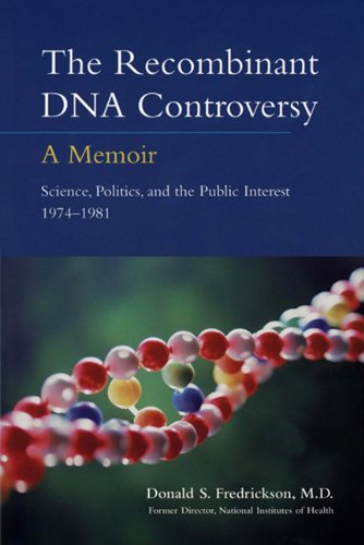 Stock image for The Recombinant DNA Controversy: A Memoir for sale by MusicMagpie