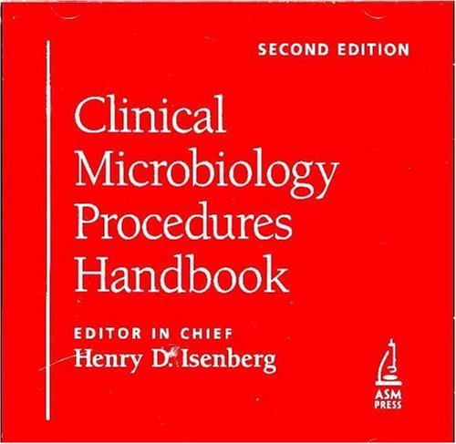 Stock image for Clinical Microbiology Procedures Handbook : CD-Rom for sale by Hay-on-Wye Booksellers