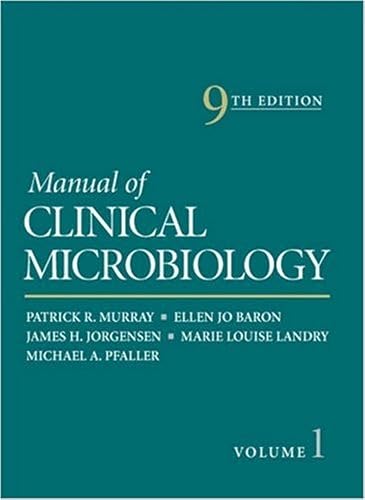Beispielbild fr Manual of Clinical Microbiology (2 Volume Set) zum Verkauf von Solr Books