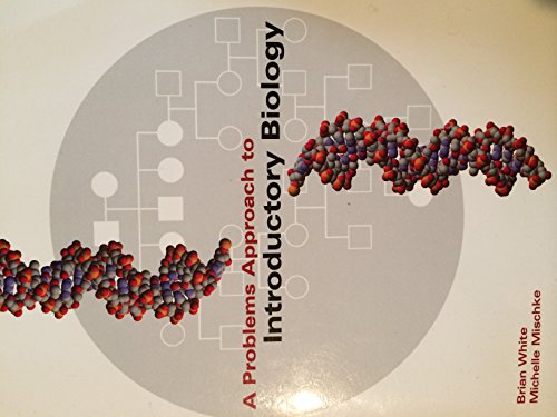 Stock image for A Problems Approach to Introductory Biology for sale by New Legacy Books
