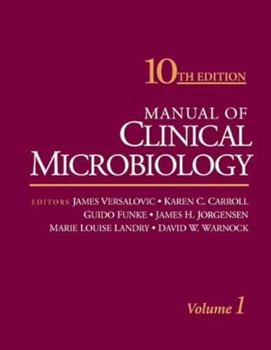 Beispielbild fr Manual of Clinical Microbiology, Tenth Edition 2-Volume Set zum Verkauf von Jenson Books Inc