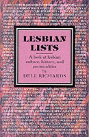 Stock image for Lesbian Lists for sale by SuzyQBooks