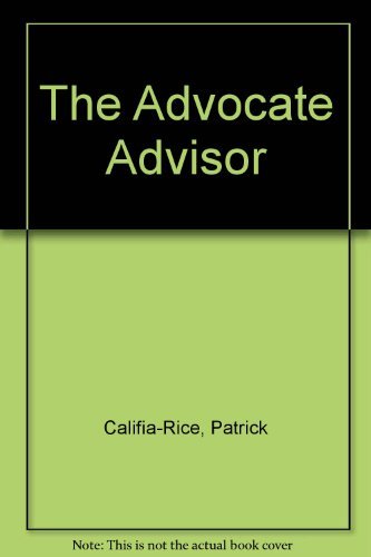 9781555831691: The Advocate Adviser