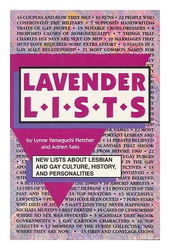 Stock image for Lavender Lists : New Lists for Gay and Lesbian Readers for sale by Better World Books: West