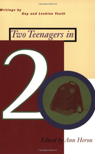 Beispielbild fr Two Teenagers in 20: Writings by Gay and Lesbian Youth zum Verkauf von Wonder Book