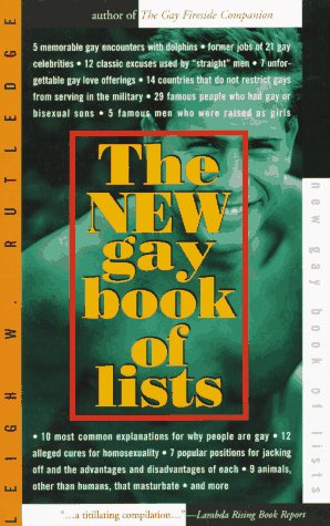 Stock image for The New Gay Book of Lists for sale by Wonder Book