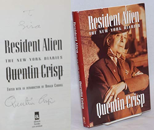 Resident Alien: The New York Diaries {FIRST U.S. EDITION}