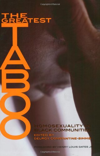 Imagen de archivo de The Greatest Taboo: Homosexuality in Black Communities a la venta por BookHolders