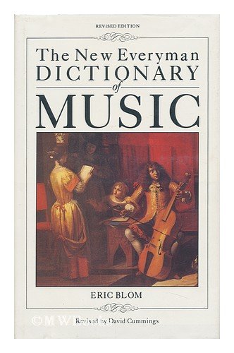 9781555843366: The New Everyman Dictionary of Music (Everyman's Reference Library)
