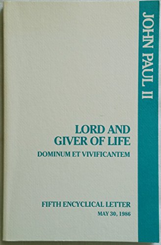 9781555861032: Lord and Giver of Life