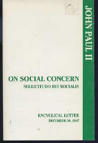 Stock image for On Social Concern for sale by ThriftBooks-Atlanta