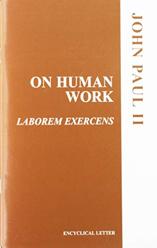 9781555868253: On Human Work (Laborem Exercens) Us Catholic Conference No. 825-8