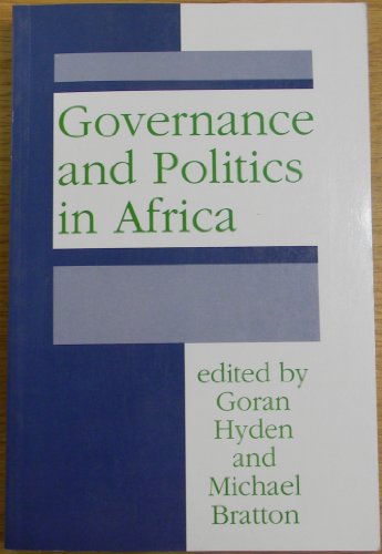 Stock image for Governance and Politics in Africa for sale by Wonder Book