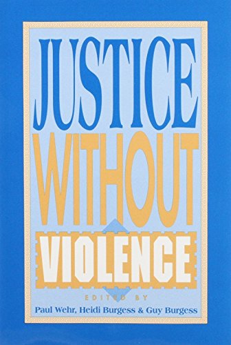 Beispielbild fr Justice Without Violence zum Verkauf von Better World Books