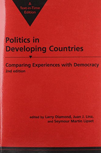 Imagen de archivo de Politics in Developing Countries : Comparing Experiences with Democracy a la venta por Better World Books