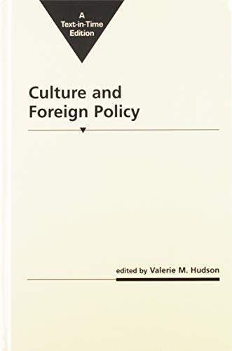 Stock image for Culture & Foreign Policy for sale by HPB-Diamond
