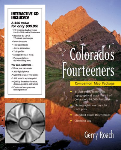 Stock image for Colorado's Fourteeners CD/Map Combo for sale by HPB-Diamond
