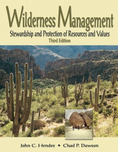 Imagen de archivo de Wilderness Management a la venta por Better World Books: West